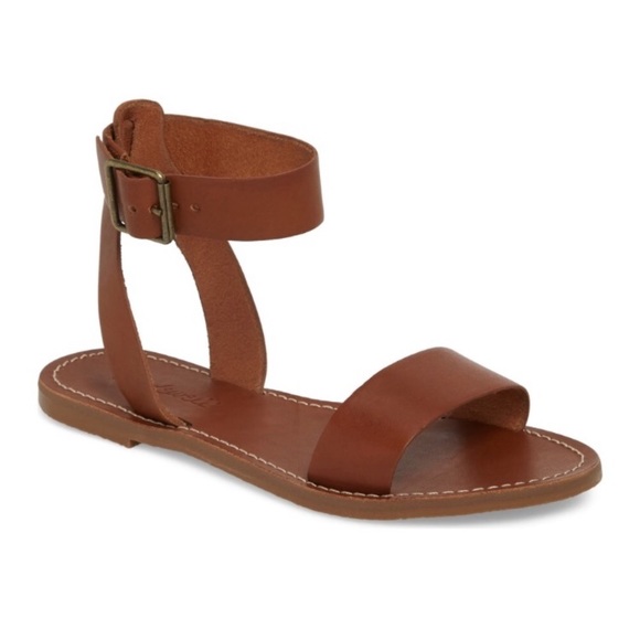 Madewell Shoes - Madewell Leather Boardwalk Sandal - Size 7